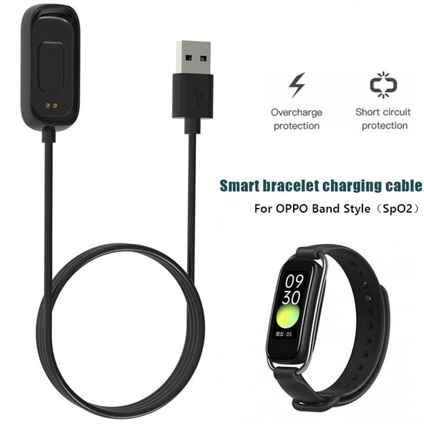 Cargador De Reloj Inteligente Cable de carga magnético de pulsera inteligente para adaptador de fuente de alimentación de estilo de banda OPPO