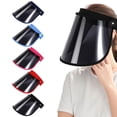 thumbnail image 2 of Chapeau de Soleil pour Femmes avec Visière Miroir Réfléchissante, transparent et Vierge, anti-UV, Coloré (iridescent), Modèle, 2 of 7