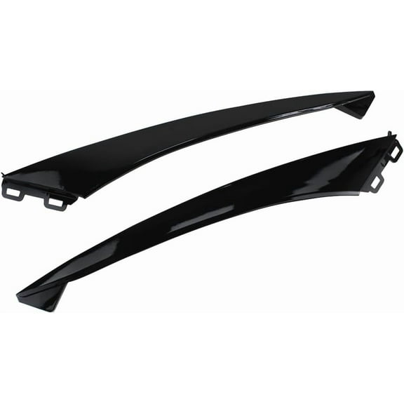 Driver & Passenger Side Lower Bumper Molding Trim Black For Honda Accord Sedan 2018 2019 2020 Bumper Molding Trim 71114TVAA00 71119TVAA00