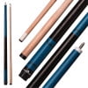 Mizerak 57″ Metallic Hardwood Pool Cue Stick – Satin Finish, Nylon Grip, Leather Tip – Stylish Canadian Maple Billiard Cue
