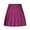 Hot Pink#fall pleated skirts for women, variant on VINUSLI Plain Skirts for Women Preppy High Waisted Plested Mini Skirts A-line Casual Basic Cheerleader Uniform Skirt White,L