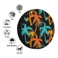 thumbnail image 4 of Kdxio Spare Tire Cover for RV Trailer, Waterproof Wheel Cover,Camper Spare Tire Cover Fit for Rv SUV Truck Travel Trailer 16 inch-Palm Trees, 4 of 8