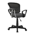 thumbnail image 7 of Kids Office Chair, Adjustable Height Swivel Ergonomic Desk Chair with Armrests - Grey Mesh, Black Metal, Contemporary Style for Home Office, Student Work, 7 of 7