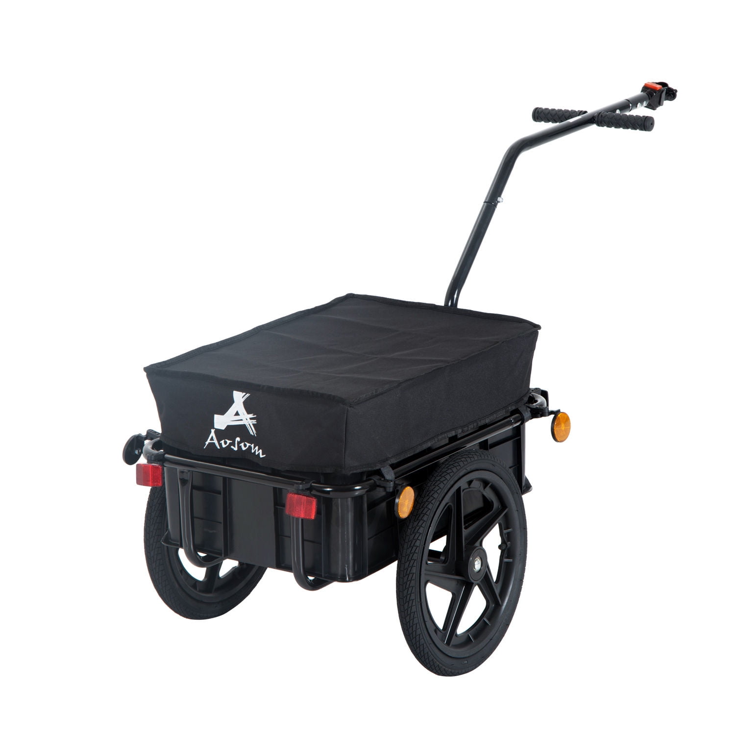 enclosed bicycle trailer