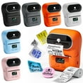 thumbnail image 4 of Thermal Label Printer Label Printer Small Black Label Maker 10 Bluetooth Thermal Label Makers for Small Business Home 2 Inch Barcode Label Sticker for Address/Logo/Clothing Label, 4 of 7