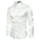thumbnail image 1 of Camisas de vestir ajustadas de manga larga con cuello de punta de satén para XXL, 1 of 6