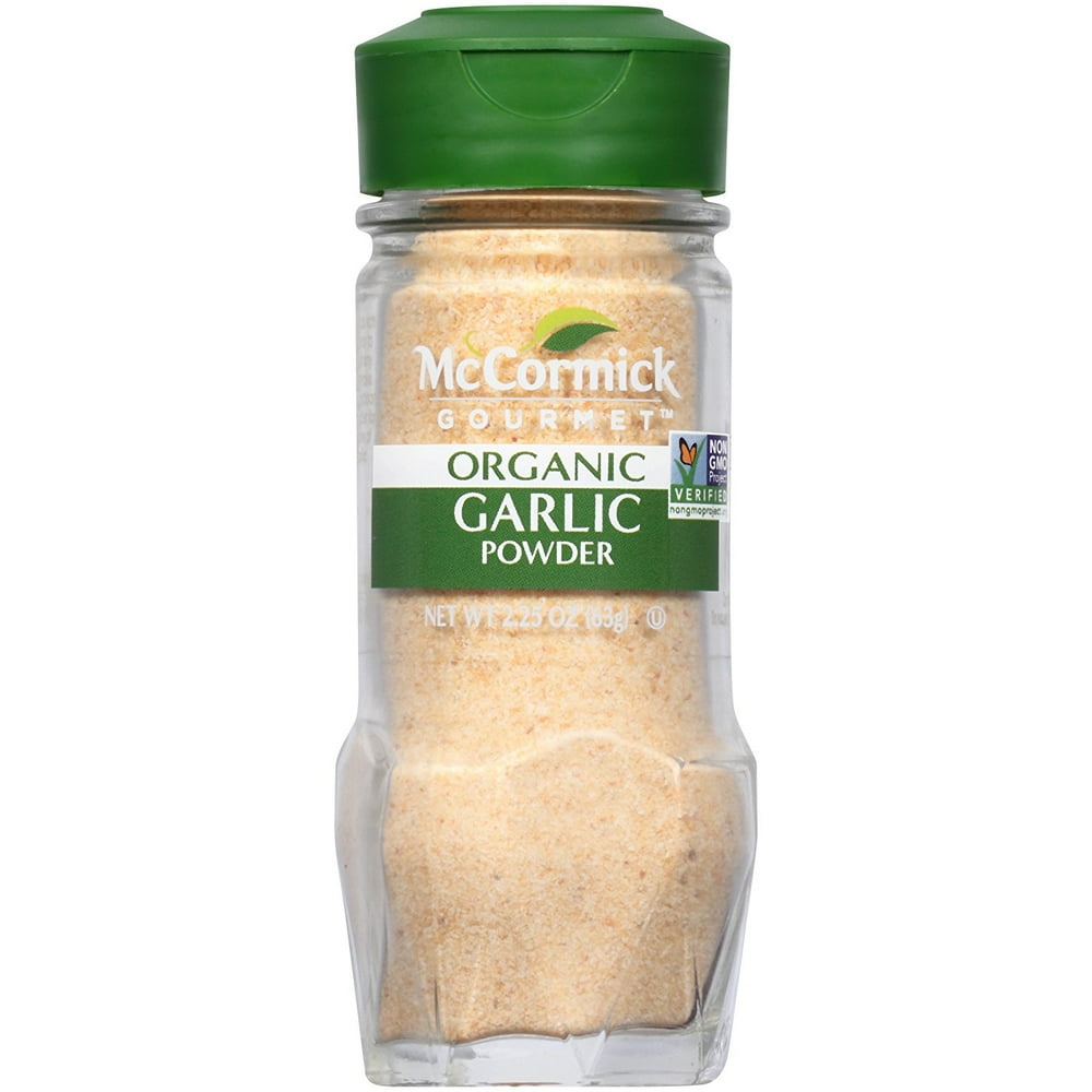McCormick Gourmet Organic Garlic Powder, 2.25 OZ