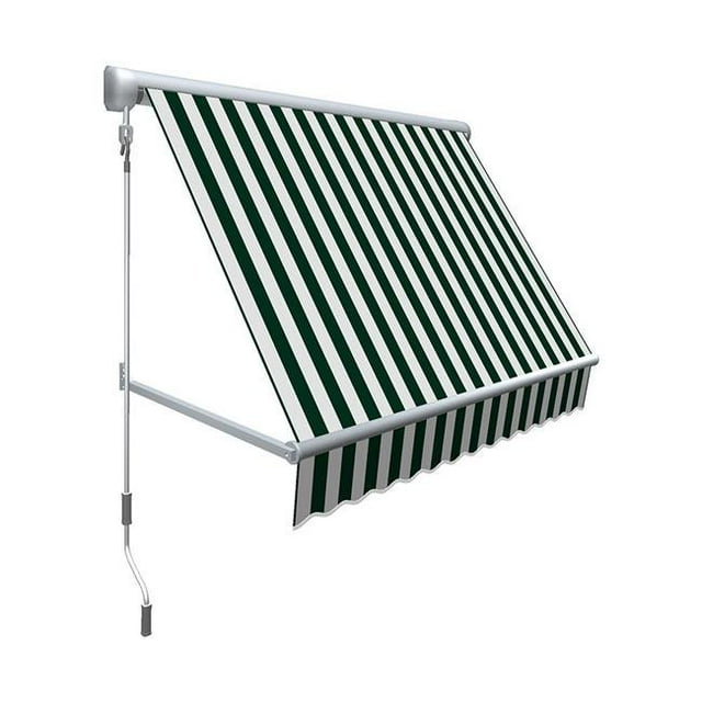 Awntech MS5-US-FW Auvent Rétractable de Fenêtre de 5 Pieds et Blanc - 24 x 24 Po.