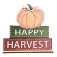 thumbnail image 1 of Coofit Thanksgiving Wood Sign Fashion Letter Decorative Centerpiece Sign Harvest Sign, 1 of 10