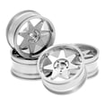 thumbnail image 1 of Llantas para coche RC a escala 1/10, accesorios para juguetes RC, diámetro de 2,05", alto rendimiento Blanco, 1 of 9