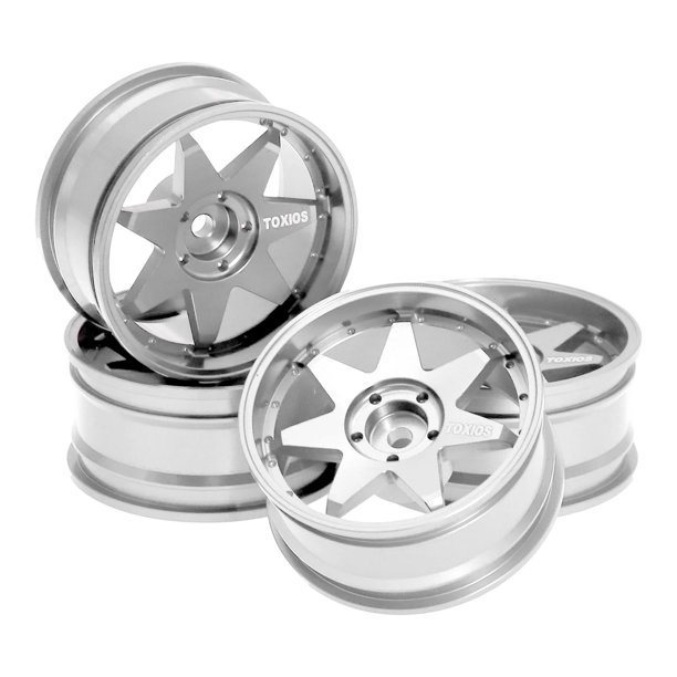 Llantas para coches RC, accesorios para juguetes RC, alto rendimiento y fiabilidad para el mando a distancia TT02. Blanco
