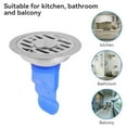 thumbnail image 4 of Drain Backflow Preventer Shower Drain Cover Stopper for Bathroom Floor Drain Toilet Floor Drain Waste Drainer Drainage,Stainless Steel(4inch), 4 of 5