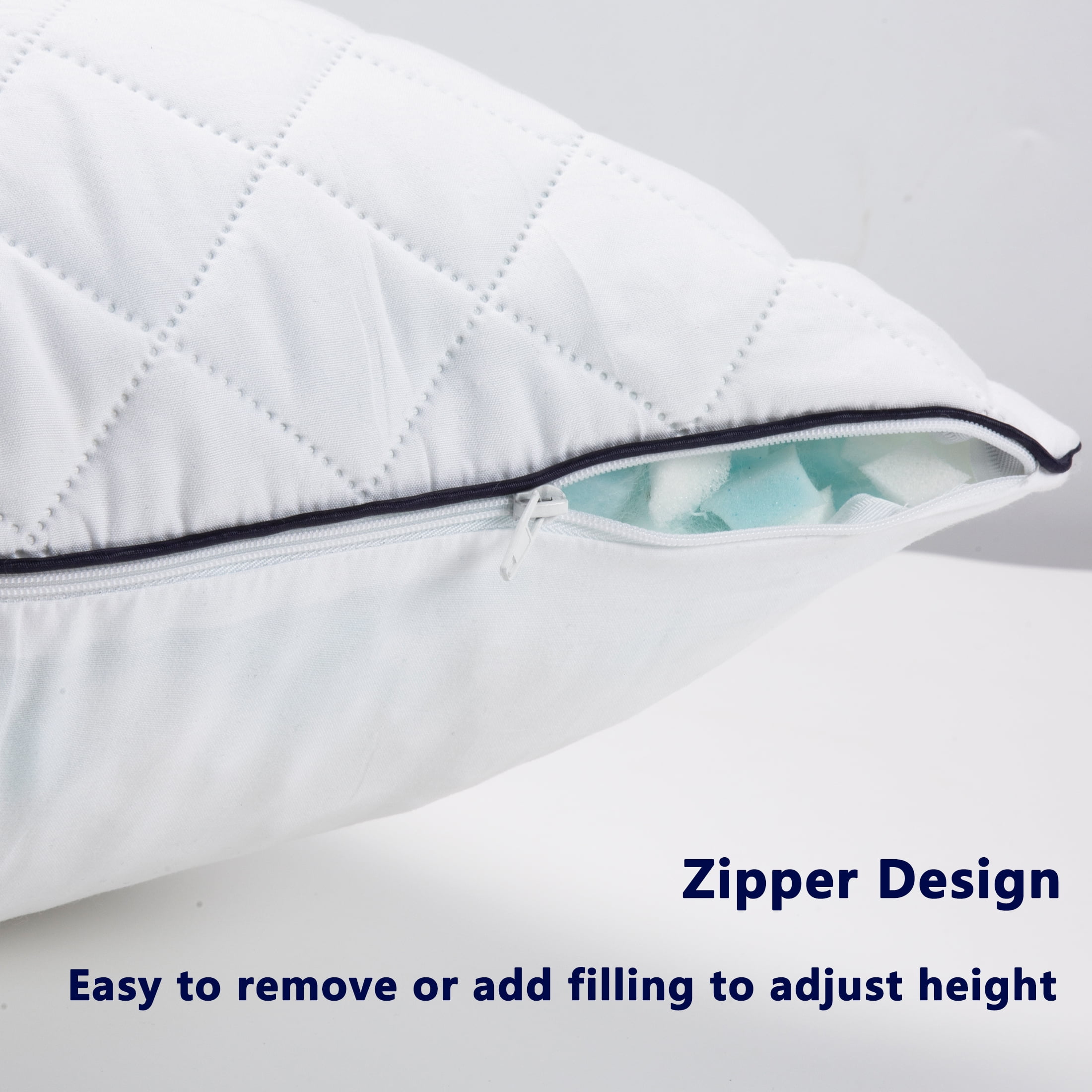 Body Pillow, Memory Foam Body Pillow for Adults and Bed, Full Body Pillow Insert