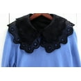 thumbnail image 3 of Camicover  Women’s Half Shirt Blouse Collar Dectachable Dickey Collar Fake Blouse Collar, 3 of 5