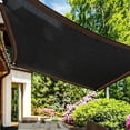thumbnail image 5 of CICRKHB Shade Cloth, Shade Cloth for Garden, Garden Shade Cloth, Reinforced Thick Sun Shade Net for Outdoor Balcony, Garden & Patio –Uv Shade Cloth– 200X200 Cm Black, 5 of 5
