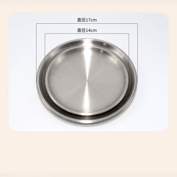 Shallow Whisker Friendly Pet Bowls Stainless Steel Food Dishes Non Slip Silicone Bottom Wide Metal Feeding Bowls for Cats Kittens Small Dogs 4-Piece Set