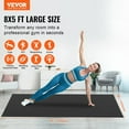 thumbnail image 3 of Wide & Long 8ft by 5ft Non Slip Exercise Mat, High Density Thick Yoga Mat for Home Fitness, Includes Carry Bag & Strap, Ideal for Yoga, Pilates, Floor Workouts for Men and Women, 3 of 7