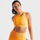 thumbnail image 3 of Sujetador deportivo para mujer, tops cortos acolchados, sin costuras, a rayas, delgado, deportivo, 3 of 5