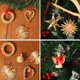 thumbnail image 3 of Decoraciones para árboles de Navidad, 56 piezas de decoraciones para árboles de paja, adorno de paja para árbol de Navidad, colgante de paja para árbol de Navidad, colgante de paja natural, 3 of 5