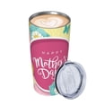 thumbnail image 3 of Taza de café de acero inoxidable con aislamiento de 20 oz para el día de la madre, taza térmica portátil con pajita, juego de tres piezas, 3 of 7