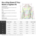 thumbnail image 6 of Fotbe Color Rabbit Men's Women's UPF 50+ Sun Protection Jacket Hooded Cooling Shirt with Pockets Hiking Outdoor Performance-3X-Large, 6 of 8