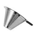 thumbnail image 2 of Xemplaro Stainless Steel Mesh Cone-shaped Coffee Dripper Funnel Filter Tea Strainer Silicone Grip, 2 of 8