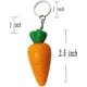 thumbnail image 3 of 3Pcs Mini Key Ring Flashlight Cute Carrot Shaped LED Keychain Light Key Ring, 3 of 4