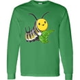 thumbnail image 3 of Inktastic Monarch Butterfly Caterpillar Cute Baby Insect Long Sleeve T-Shirt, 3 of 5