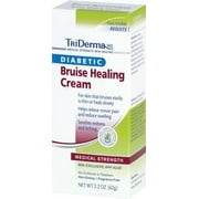 Triderma Diabetic Bruise Defense Healing Cream ''1 Count, 2.2 oz, Fragrance Free Scent''