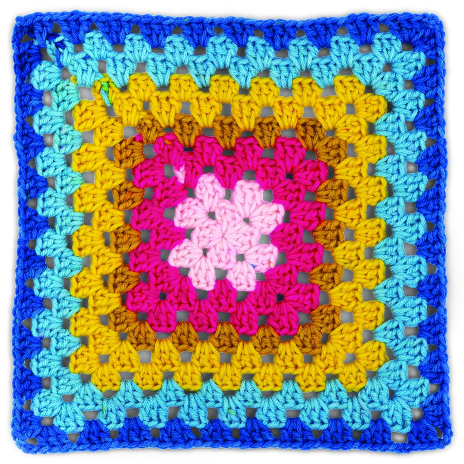 Red Heart® All In One Granny Square Grande™ #4 Worsted (Medium) Acrylic Yarn, Cats Meow 8.8oz/250g 440 Yards (3 Pack)