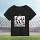 thumbnail image 2 of Gibobby Playera&nbsp;Moda Camiseta de manga corta con estampado de de fútbol para niños, regalo deportivo para al fútbol americano （Negro， 1-2 Años), 2 of 3