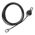 thumbnail image 2 of Quzzie Fitness Pulley Cable Steel Wire Rope Practical Portable Heavy Duty Equipment Reusable Multipurpose Cable Pulley Attachments 4m, 2 of 8