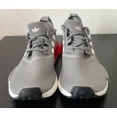 thumbnail image 2 of Ad-id-as NMD R1 Grey White Red GY4874 Men Sz 10, 2 of 6