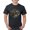 Black, variant on T-Rex Jungle T-shirt Roaring Dinosaur Dino Tropical Attack Cretaceous Predator Tyrannosaurus Jurassic Men's Tee