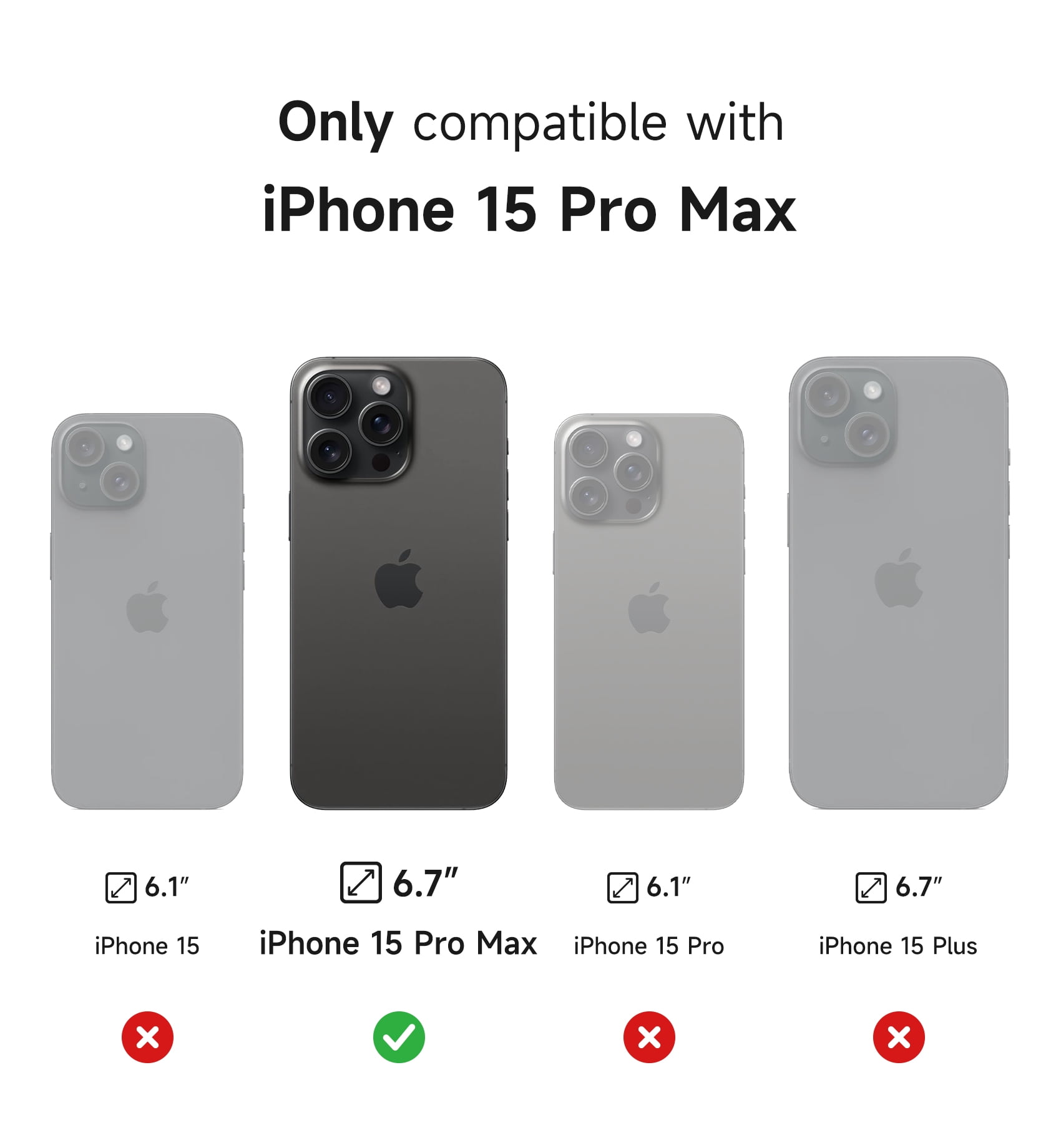 Suritch for iPhone 15 Pro Max Case with Magnetic Camera Slide Cover and Adjustable Kickstand, Compatible with MagSafe, Shockproof Bumper Slim Protective Cover, Blue