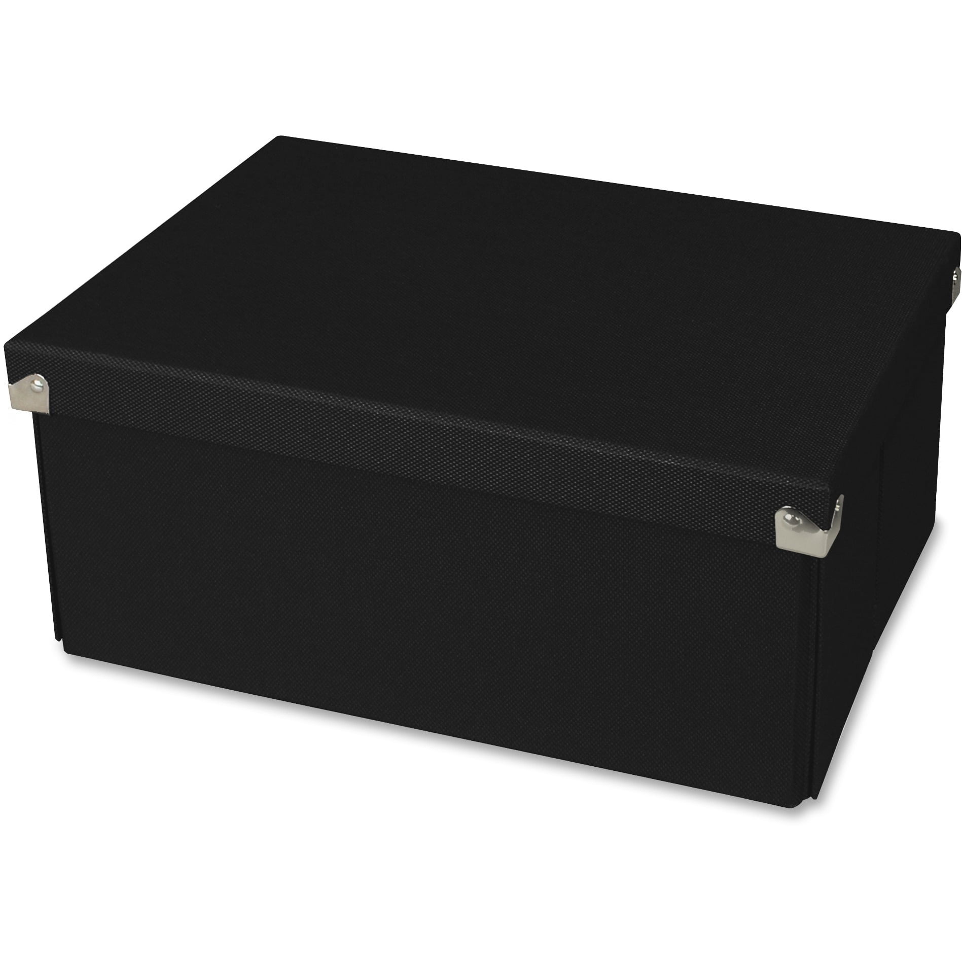 Samsill, SAMPNS04LSBK, Medium Rectangle Folding Storage Box System, 1