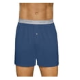 thumbnail image 3 of Fruit of the Loom Men`s 3-Pack Solid Knit Boxers , S, Assorted, 3 of 4