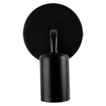 Black Wall Lamp - Vintage Wall Lamp Industrial Retro Light Shade Indoor Lighting Fixture Black