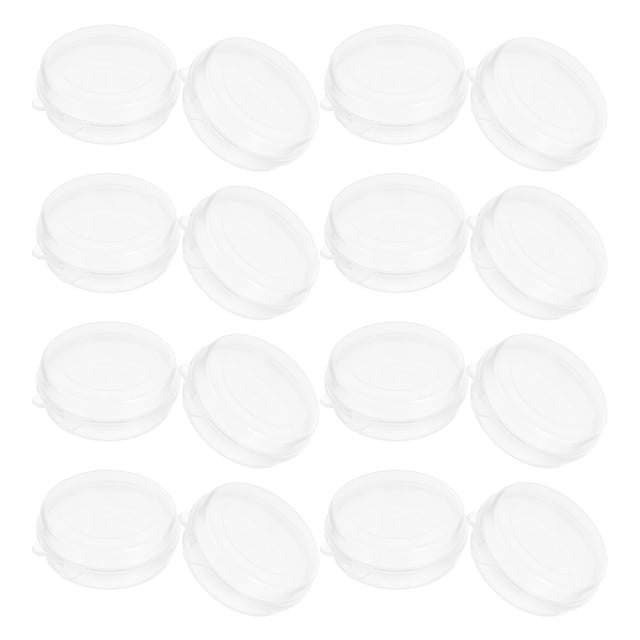 Raindrops 20Ud Cajas Plásticas Pequeñas Transparentes Con Seguro Para Organizar Joyería Y Bisutería