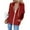 Dark Red, variant on AnuirheiH Womens Hoodie Full Zip Long Sleeve Lightweight Sweatshirts Pockets Jacket Coat