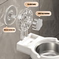 thumbnail image 6 of Wall-Mounted Suction Cup Ashtray,Stainless Steel Bathroom Ashtray,Decorative Wall Ashtray,Personalised Ashtray,Office Home Smoking Accessory,Easy Clean Ashtray,Practical Wall Storage, 6 of 6