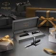 thumbnail image 6 of Parker Sonnet Fountain Pen | Red Lacquer with Gold Trim | Medium Nib | Gift Box, 6 of 8