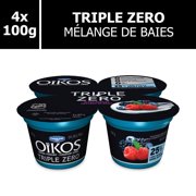 OIKOS Greek Yogurt, Triple Zero, Fat Free, No Preservatives, No