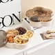 thumbnail image 3 of Contenedor de Servicio de Nueces de 5 Compartimentos, Banda de Almacenamiento de Dulces, Bandejas de Aperitivos con Tapa, 3 of 12