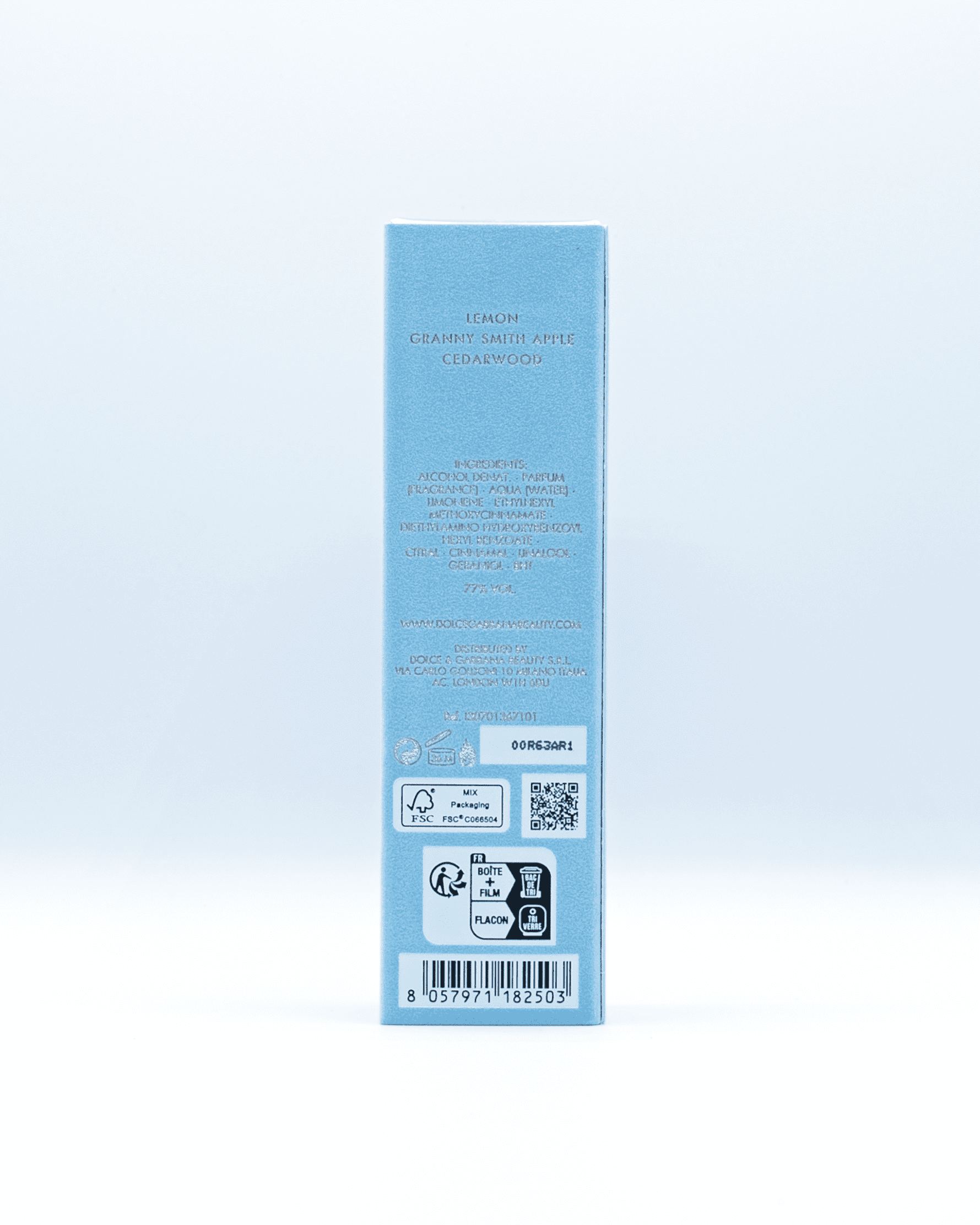 Dolce and Gabbana Light Blue .33oz Travel Spray W