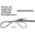 thumbnail image 2 of Pellet Grill Ignitor Kit with Burn Pot, Hot Rod, Screws & Fuse for Wood Pellet Grills, 2 of 4