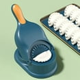 thumbnail image 2 of 2 In 1 Tortilla Press Dumpling Skin Maker, Tortilla Dough Dumpling Artifact Dough Pressing Tool Dumpling Skin Wrapper Machine Blue 4.3"x2.7", 2 of 5