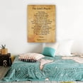 thumbnail image 5 of The Lord's Prayer Matthew 6 9-13 Bible Scripture Wall Art Bible Poster Decoration Home Paintings Living Room Vertical Canvas Prints Wall Pictures, 5 of 6