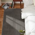 thumbnail image 2 of TOWN & COUNTRY EVERYDAY Rae Abstract Organic Soft Felt Everwash®, Machine Washable Area Rug with Non-Slip Backing, Abstract Rug, Charcoal Grey, 1'7"x2'11", 2 of 11