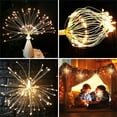 thumbnail image 5 of kladzum Christmas String Lights, Water Proof Light 120 LED Hanging Bouquet Shape Lights Ornament, Christmas Lights for Party Wedding Patio Yard New Year Holiday Indoor Outdoor Decorations, 5 of 6